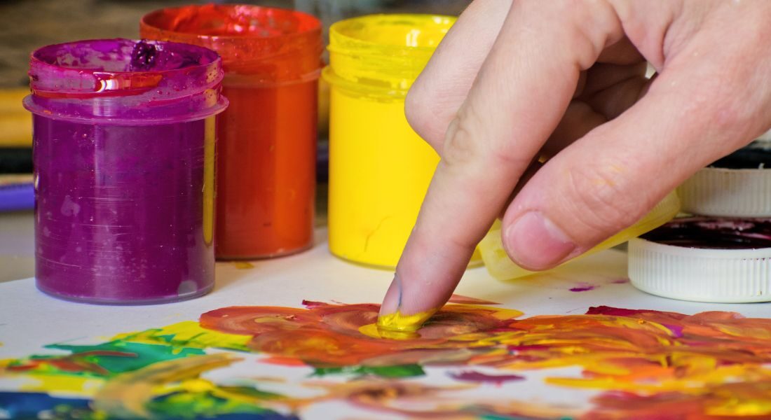 Metoda malowania palcami, pedagog gliwice, pedagog katowice